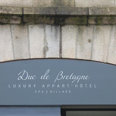 Duc De Bretagne Luxury Apparthotel Morlaix Exteriör bild