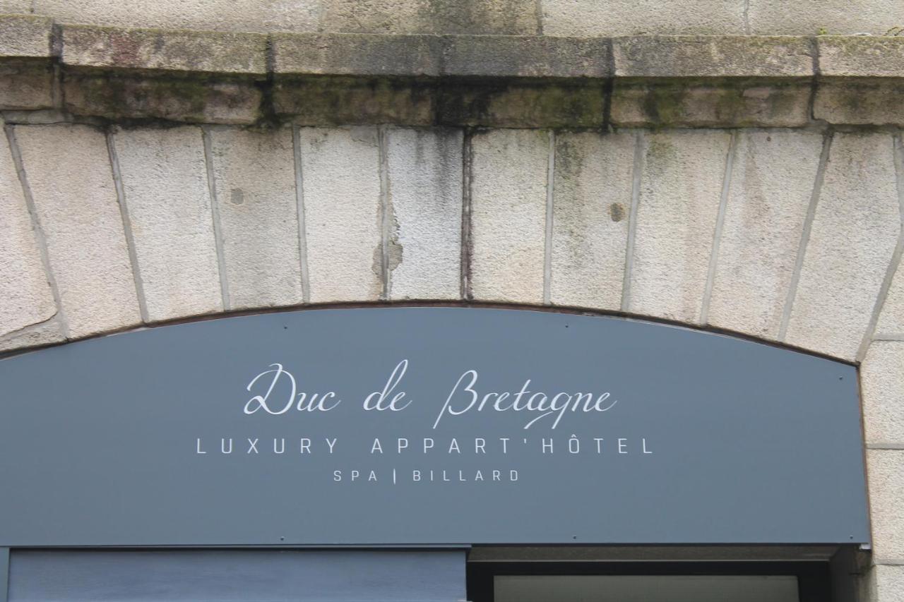 Duc De Bretagne Luxury Apparthotel Morlaix Exteriör bild