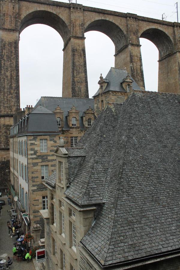 Duc De Bretagne Luxury Apparthotel Morlaix Exteriör bild