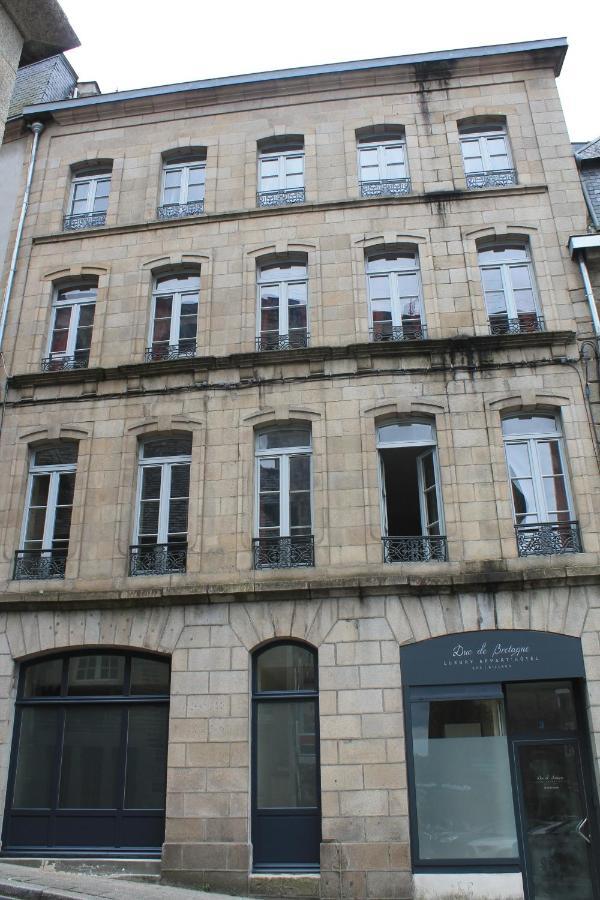 Duc De Bretagne Luxury Apparthotel Morlaix Exteriör bild