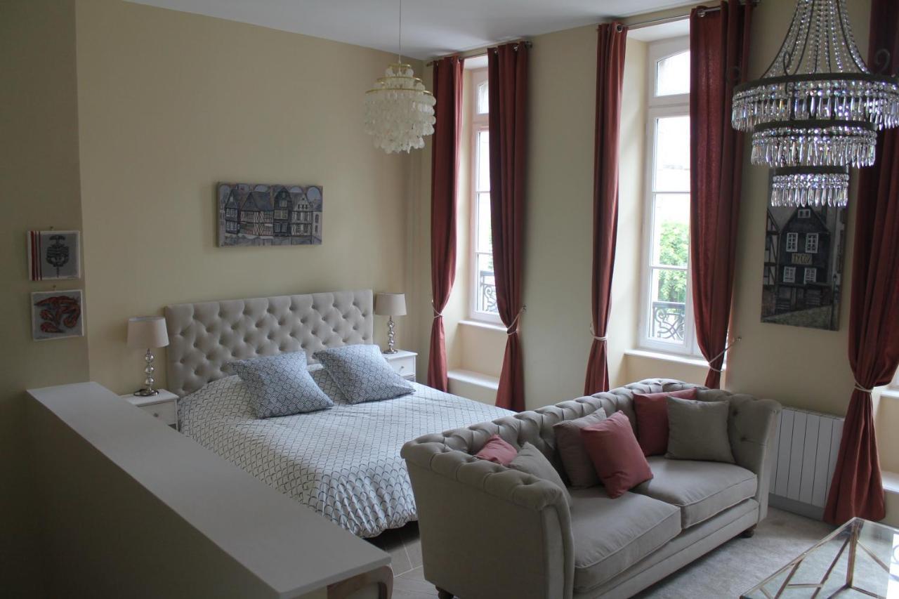 Duc De Bretagne Luxury Apparthotel Morlaix Exteriör bild