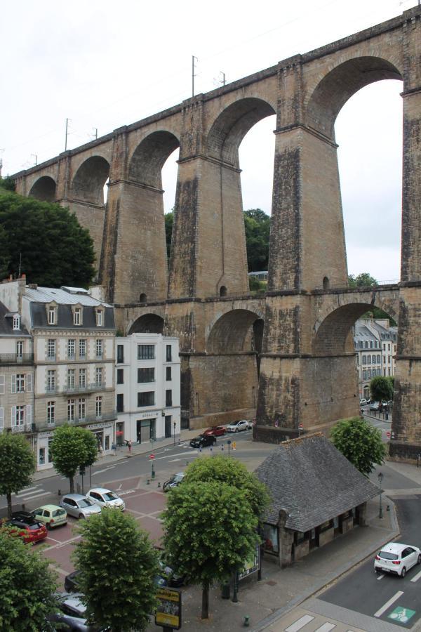 Duc De Bretagne Luxury Apparthotel Morlaix Exteriör bild